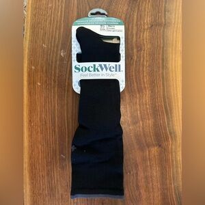 Sockwell Black graduated compression socks size M-L
